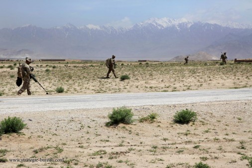 Apache Troop 1-75 conducts route clearance