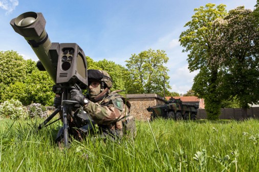 Middle Range Missile, MMP, MBDA France. Satory, France. April 23