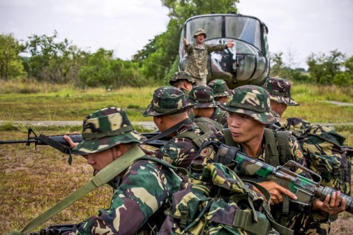 Philippine soldiers