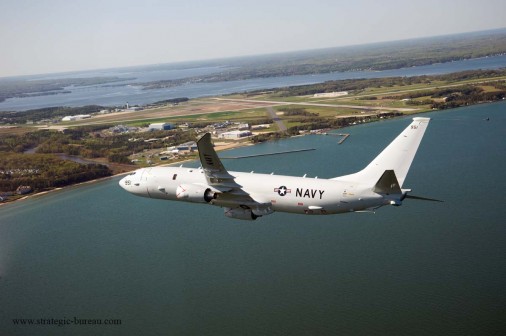 P-8A arrival to Naval Air Station Patuxent River