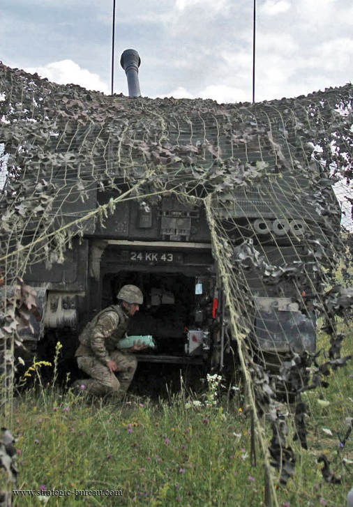 British Army artillery regiment conducts live-fire exercise at Gragenwoehr