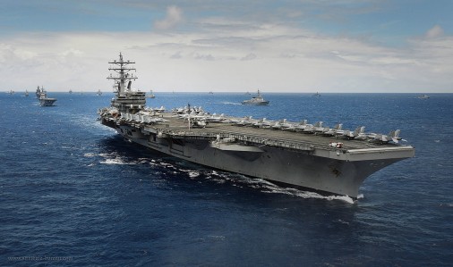 Rimpac-001 USS Ronald Reagan CVN76