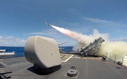 USS Chosin Harpoon Launch, RIMPAC 2014