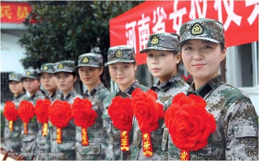 Chinese Honor guards