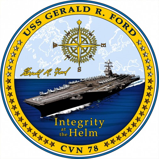 USS-Gerald-Ford-A205-insigne