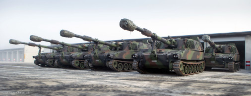 M109A5OE_artillerie_A105s_Lettonie