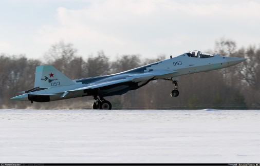 Su-57_PAKFA_T-50-3_test_okhotnik_A105