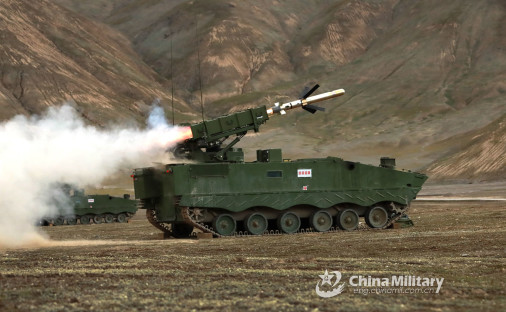HJ-10_missile_Chine_A101_tir