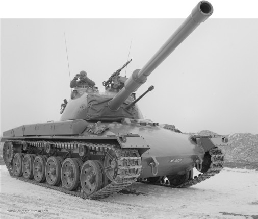 Panzer 61 in Aktion