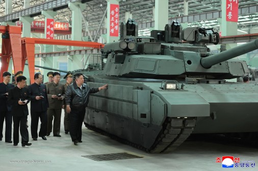 Cheonma-2 (M2020). Photo crédit : Kcna.kp