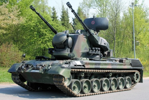 Flakpanzer Gepard. Photo : Hans-Hermann Bühling