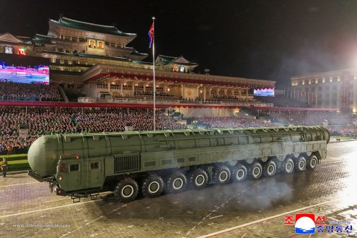 Defilé_Corée_Nord_10octobre2025_A119_Missile