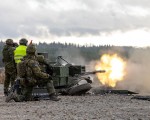 Tir aux canons ZU-23-2 estoniens