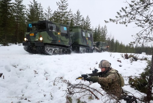 Bv 206, Forces armées finlandaises. Photo : Chris Fletcher/UK MoD