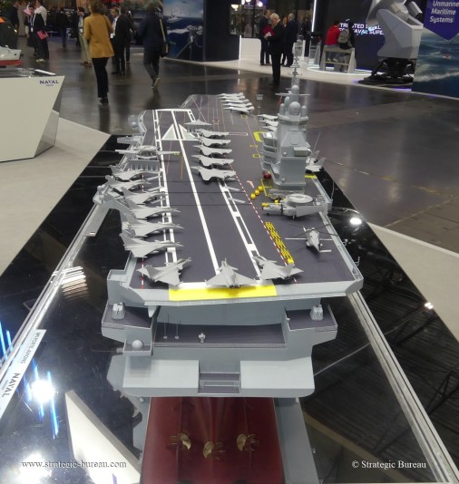 France libre (R92), PA-NG, Porte-Avions de Nouvelle Génération. Photo crédit : Strategic Bureau